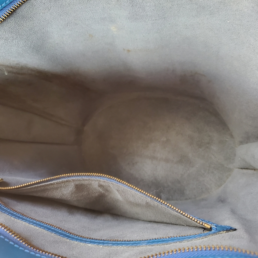 LOUIS VUITTON Vintage Toledo Blue Epi SAINT JACQUES Shopping Tote Shoulder Bag - Picture 15 of 17